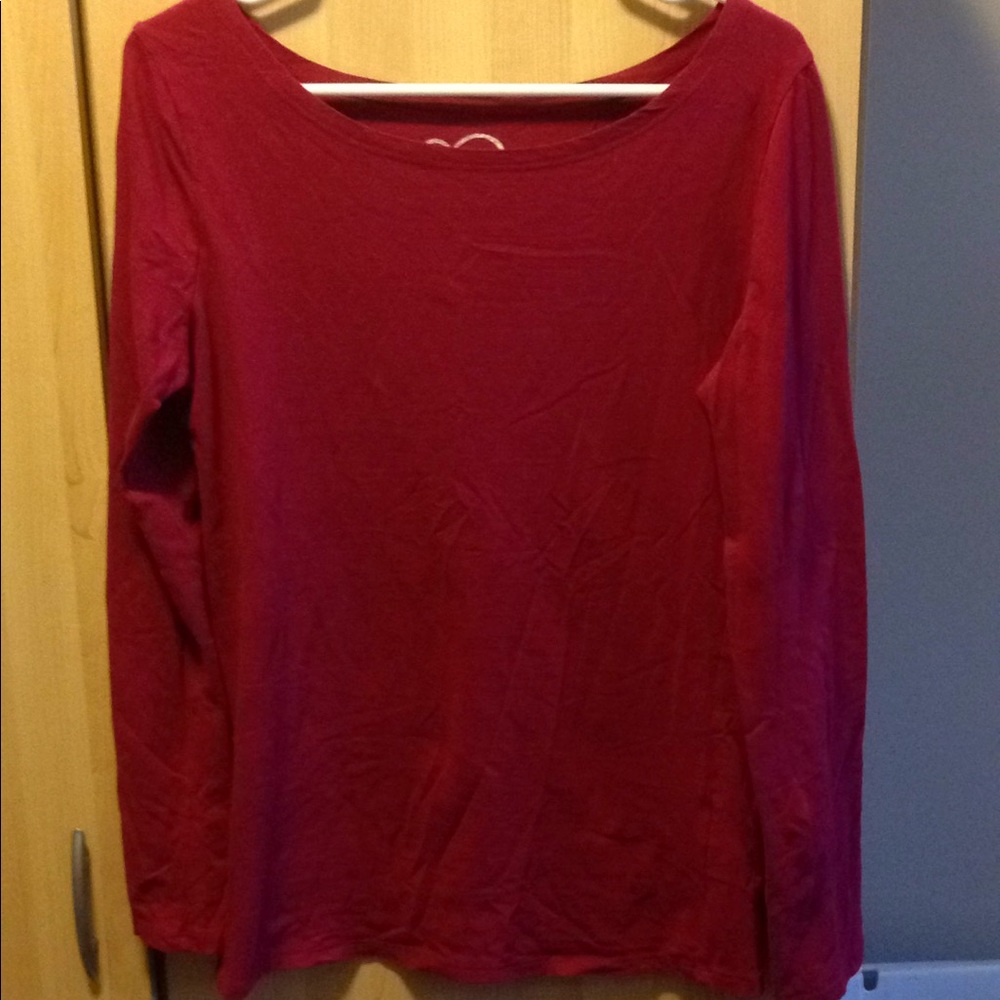 Red long sleeve